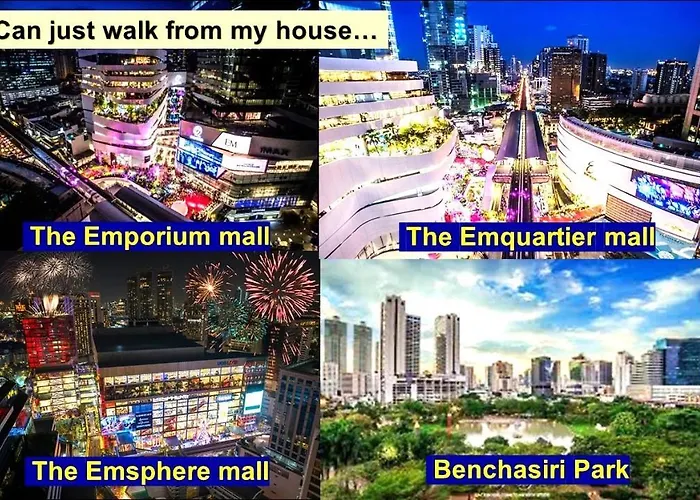Prime Sukhumvit Modern Home, Phrom Phong Bts, Em District, Up To 14 Guests